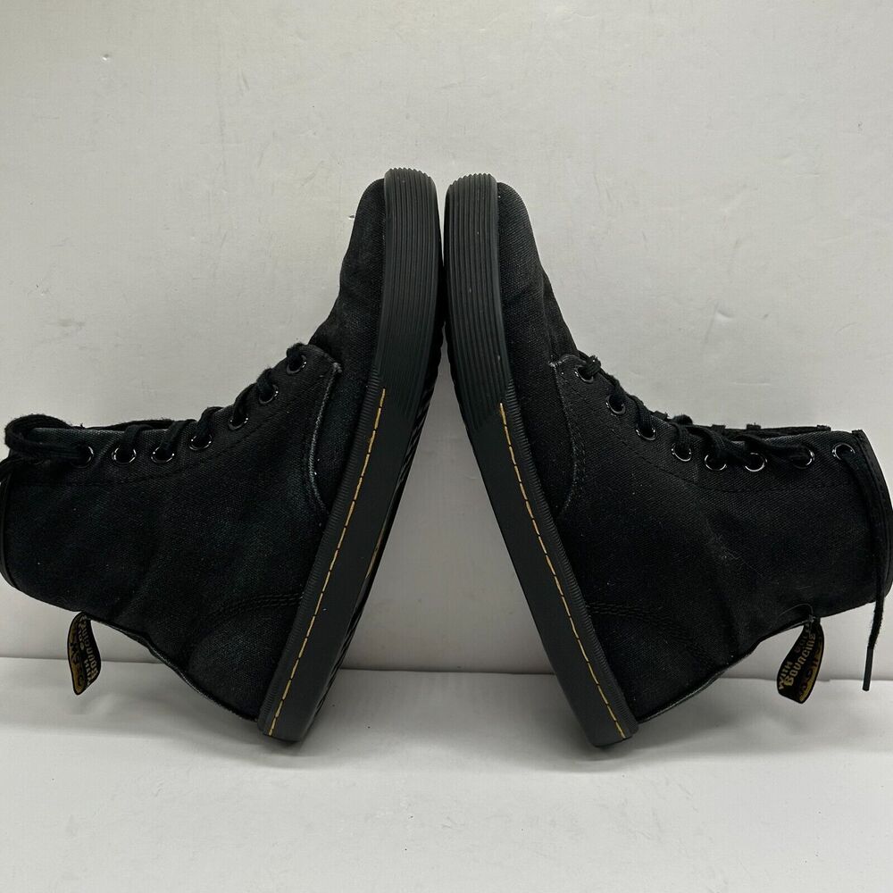 Dr. Martens Ankle Boots Size 5 L Air Wair Sheridan Black Matte Softwair Footbed - Picture 6 of 13
